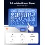 VEVOR Commercial Ice Maker Machine-Head 550 lbs/Day, 22 Inch Stainless Steel Industrial Ice Machine, Self-Cleaning and Scheduled Ice Making, Modular Ice Cube Machine for Restaurant Hotel - Head Only