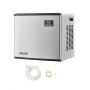 Commercial Ice Maker Machine - Head 360 lbs/Day Self-Cleaning Ice Machine，Modular Ice Cube Machine for Restaurant Hotel - Head Only