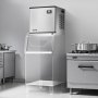 VEVOR Commercial Ice Maker Machine - Head, 181.4 kg/Day Stainless Steel Ice Machine with Self-Cleaning, Scheduled Ice-Making, Adjustable Thickness, Ideal for Restaurant Bar Cafe Hotel - Head Only