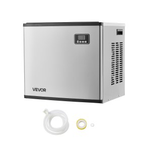 VEVOR Commercial Ice Maker Machine - Head, 550 Lbs/Day Stainless Steel Ice Machine with Self-Cleaning, Scheduled Ice-Making, Adjustable Thickness, Ideal for Restaurant Bar Cafe Hotel - Head Only | VEVOR US