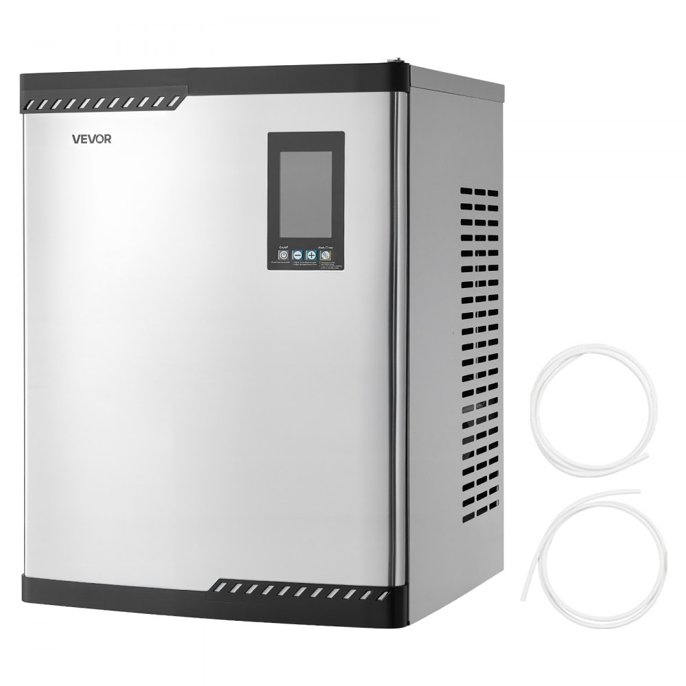 VEVOR Commercial Ice Maker Machine - Head, 800 Lbs/Day Stainless Steel Ice Machine with Scheduled Ice-Making, Self-Cleaning, Adjustable Thickness, Ideal for Restaurant Bar Cafe Hotel - Head Only