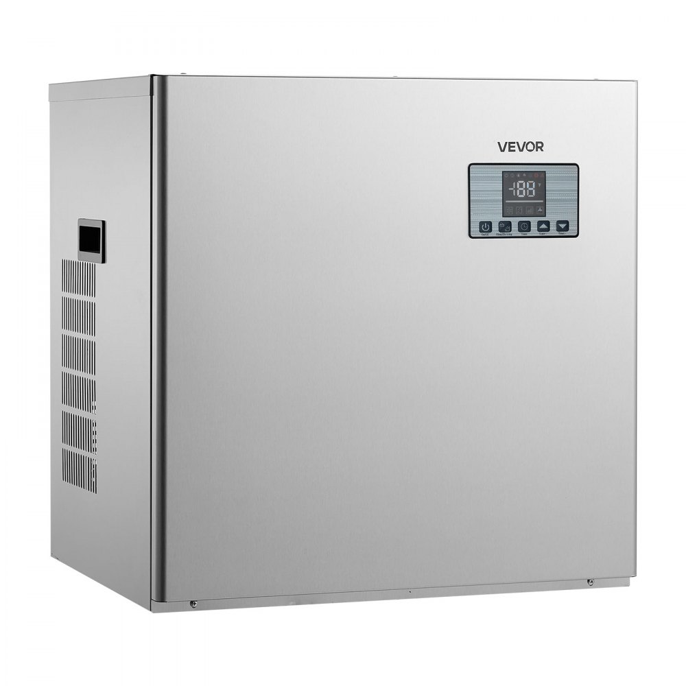 VEVOR Commercial Ice Maker Machine - Head, 250 kg/Day Stainless Steel Ice Machine with Scheduled Ice-Making, Self-Cleaning, Adjustable Thickness, Ideal for Restaurant Bar Cafe Hotel - Head Only