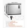 VEVOR Commercial Ice Maker Machine - Head, 1000 Lbs/Day Stainless Steel Ice Machine with Scheduled Ice-Making, Self-Cleaning, Adjustable Thickness, Ideal for Restaurant Bar Cafe Hotel - Head Only