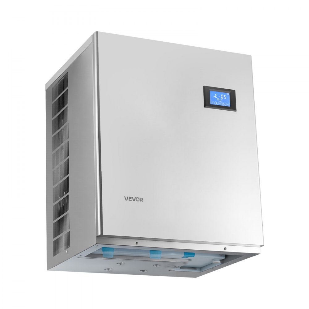 VEVOR Commercial Ice Maker Machine 760 Lbs/24H Stainless Steel Head Only, Ice-Making for Restaurant Bar Cafe Hotel, Ice Ready in 15 Mins, with Self-Cleaning, 234 pcs Ice Tray, Adjustable Thickness