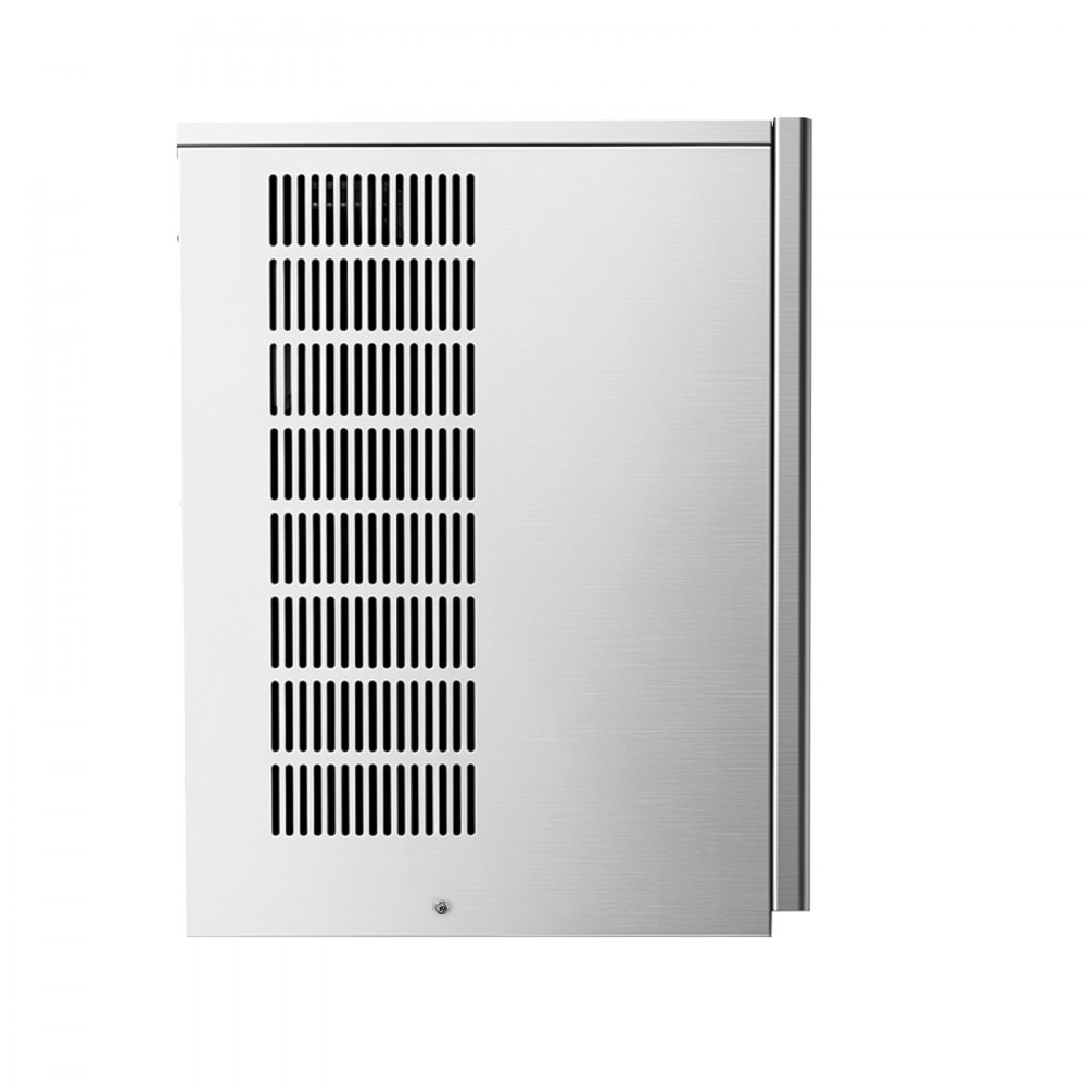 VEVOR Commercial Ice Maker Machine 560 Lbs/24H Stainless Steel Head Only, Ice-Making for Restaurant Bar Cafe Hotel, Ice Ready in 15 Mins, with Self-Cleaning, 182 pcs Ice Tray, Adjustable Thickness