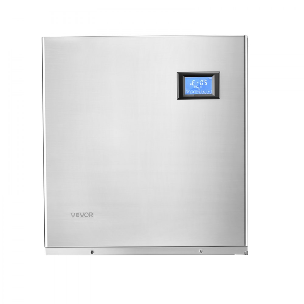 VEVOR Commercial Ice Maker Machine 560 Lbs/24H Stainless Steel Head Only, Ice-Making for Restaurant Bar Cafe Hotel, Ice Ready in 15 Mins, with Self-Cleaning, 182 pcs Ice Tray, Adjustable Thickness