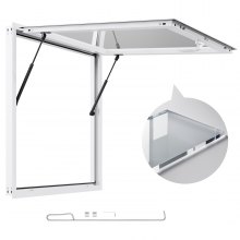 36x36in Concession Stand Serving Window Food Truck Service Awning Aluminum Alloy