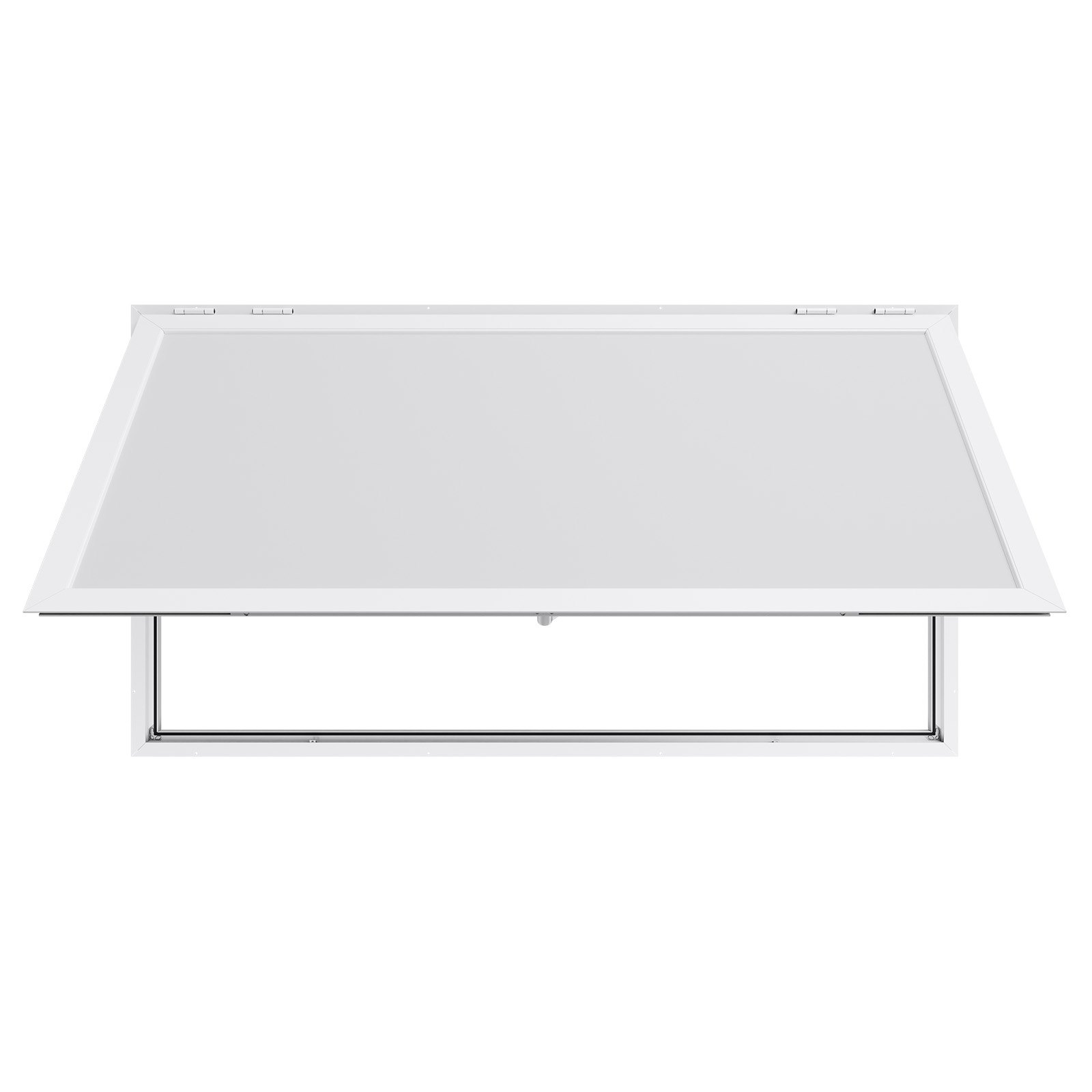 VEVOR Concession Window 188x102cm, Aluminum Alloy Frame Service Window for Food Truck, Up to 85 Degrees Stand Serving Window with Awning Door and Drag Hook, Rainwater Resistant for Concession Trailer