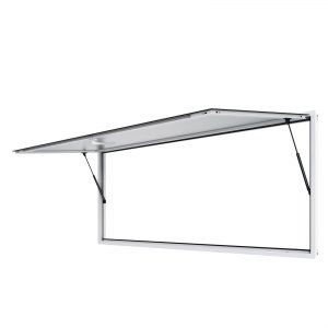 VEVOR Concession Window 96″x36″, Aluminum Alloy Food Truck Service Window with Awning Door & Drag Hook, Up to 85 Degrees Stand Serving Window for Food Trucks Concession Trailers, Glass Not Included | VEVOR US