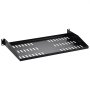 Polica do serverového racku VEVOR 2PCS 1U, hĺbka 10"/254 mm, maximálna nosnosť 23 kg / 50 lbs, vetraná konzolová alebo nástenná polica do racku s podnosom, dobrá cirkulácia vzduchu pre sieťovú skriňu alebo rack so zariadeniami 482,6 mm/19