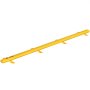 yellow VEVOR flood barrier with attachment points, ideal for flood protection and control.