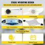 VEVOR Analytical Balance, 5000g x 0.01g Accuracy Lab Scale, High Precision Electronic Analytical Balance, 13 Units Conversion, Counting Function, LCD Display, for Lab University Jewelry (5000g, 0.01g)