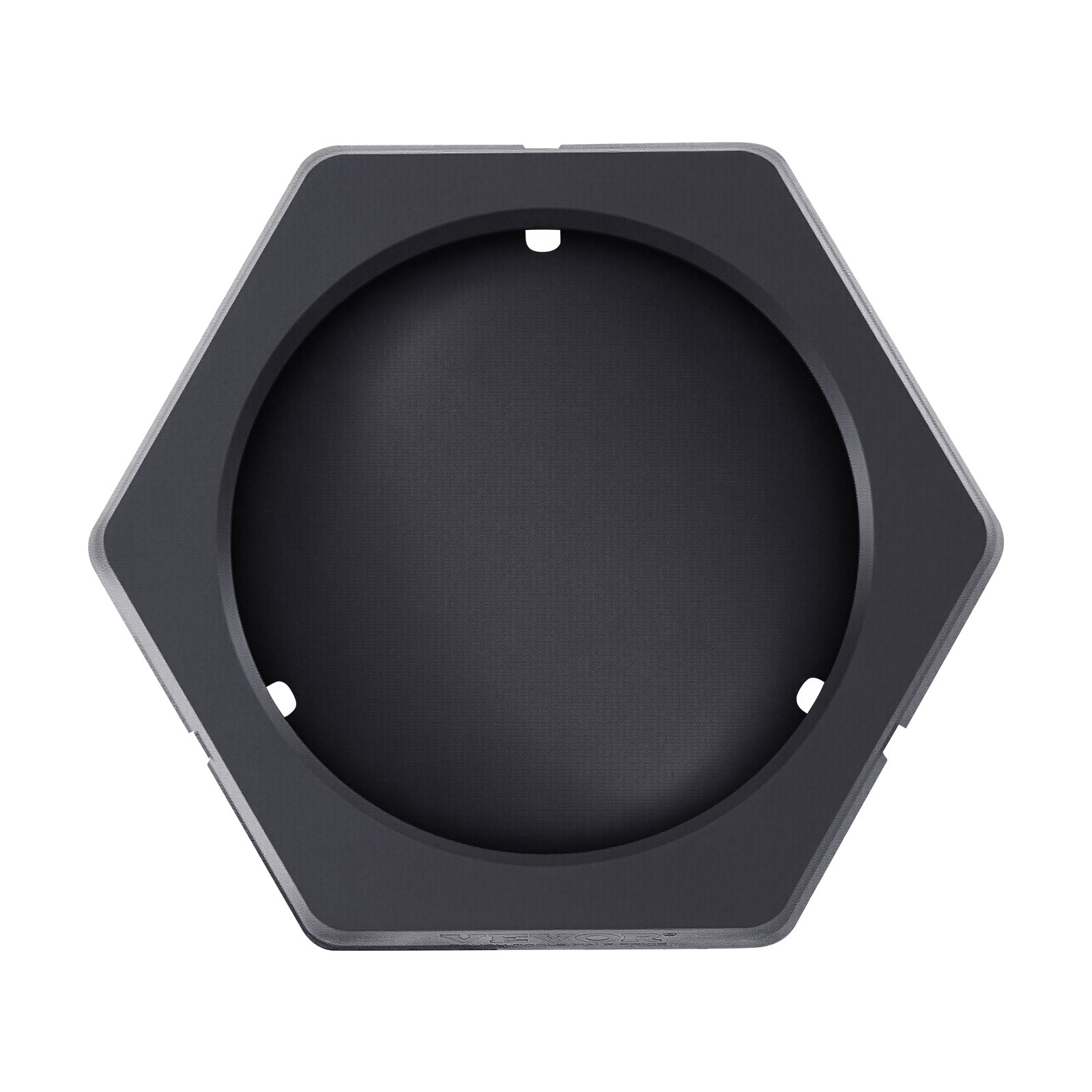 VEVOR RV Leveling Pads, 4-Pack Rubber Trailer Jack Pads, Each with 5000 lbs Capacity, Jack Stabilizer Padding with Large Surface Area, Ideal for 10" Round Feet, 5th Wheels Class A/C Motorhomes Camper