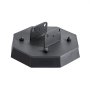 VEVOR RV Leveling Pads, 4-Pack Rubber Trailer Jack Pads, Each with 5000 lbs Capacity, Standard Jack Stabilizer Pad with Large Surface Area, Ideal for Scissor Jack Feet 5th Wheels Class A/C Motorhomes