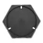 VEVOR RV Leveling Pads, 9 Inch Round Landing Feet, Permanent Attached Jack Stabilizers, Rubber Jack Pads, 5000 lbs Capacity per RV Jack Pad, 5th Wheels, Travel Trailers, Class A/C Motorhomes (4-Pack)