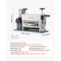 VEVOR Electric Wire Stripper Machine, 1.5-40 mm, 11 Channel Automatic Copper Cable Stripper,  370W Wire Stripper Tool with Manual Hand Crank Mode, Emergency Stop Button, for Scrap Copper Recycling