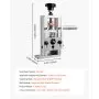 VEVOR Manual Wire Stripping Machine, 0.06-1 in, Copper Stripper with Hand Crank or Drill Powered, 64Mn Quenched Blades, 45# Steel Rollers, Aluminum Alloy Frame Wire Peeler, for Scrap Copper Recycling