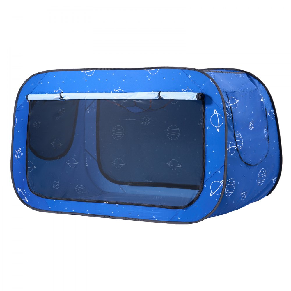 VEVOR 2 Doors Bed Tent Reathable Tent Light Blackout με 0,33 σε πόλους ινών