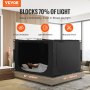 Αναπνεύσιμη σκηνή VEVOR 3 Doors Bed 70% Blackout με 0,43 in Fiber Poles