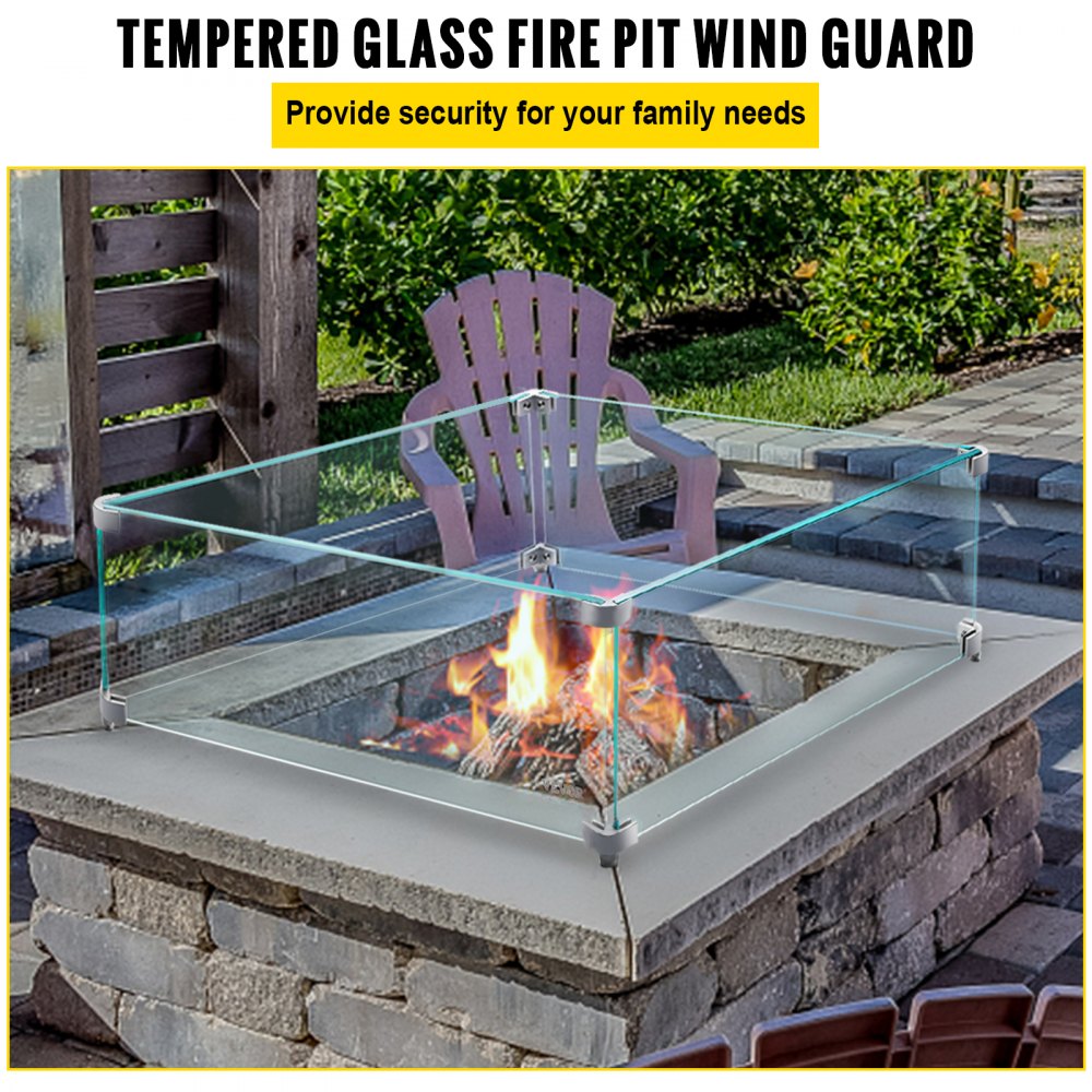 THE OUTDOOR GREATROOM COMPANY Round Glass Wind Guard