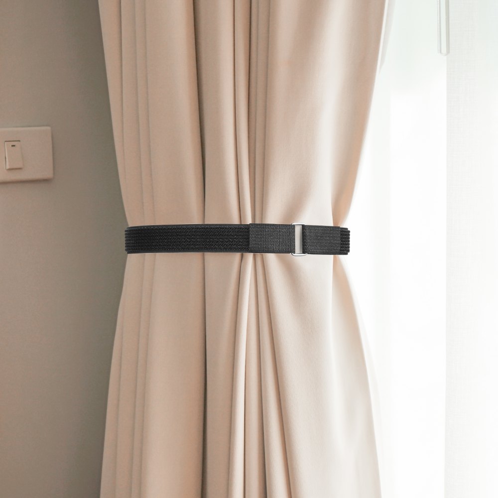 VEVOR Cable Ties, 393.7-Inch Adjustable Hook and Loop Straps with 50 Metal Buckles, Reusable Velcro Cords Straps, Cut-to-Length Wire Strap, Heavy-Duty Nylon Cord Ties for Organizer and Management