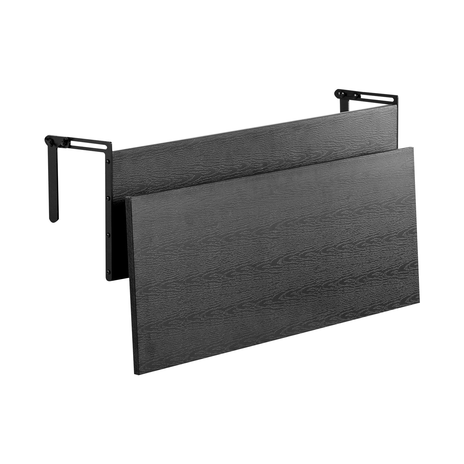 VEVOR Balcony Hanging Table 12 x 32 in Patio Railing Bar Table Foldable