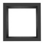 VEVOR Fire Pit Ring, 42x42 in Outer/36x36 in Inner Diameter, 10inch Height Square Fire Pit Insert, Heavy Duty Carbon Steel Liner DIY Campfire Ring above or In-Ground, for Outdoor Camping, Bonfires