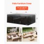 Patio Outdoor Furniture Cover 420D Waterproof Table Chairs Sofa 74x47 inch