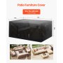 Patio Outdoor Furniture Cover 420D Waterproof Table Chairs Sofa 74x74 inch