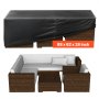 Patio Outdoor Furniture Cover 420D Waterproof Table Chairs Sofa 88x62 inch