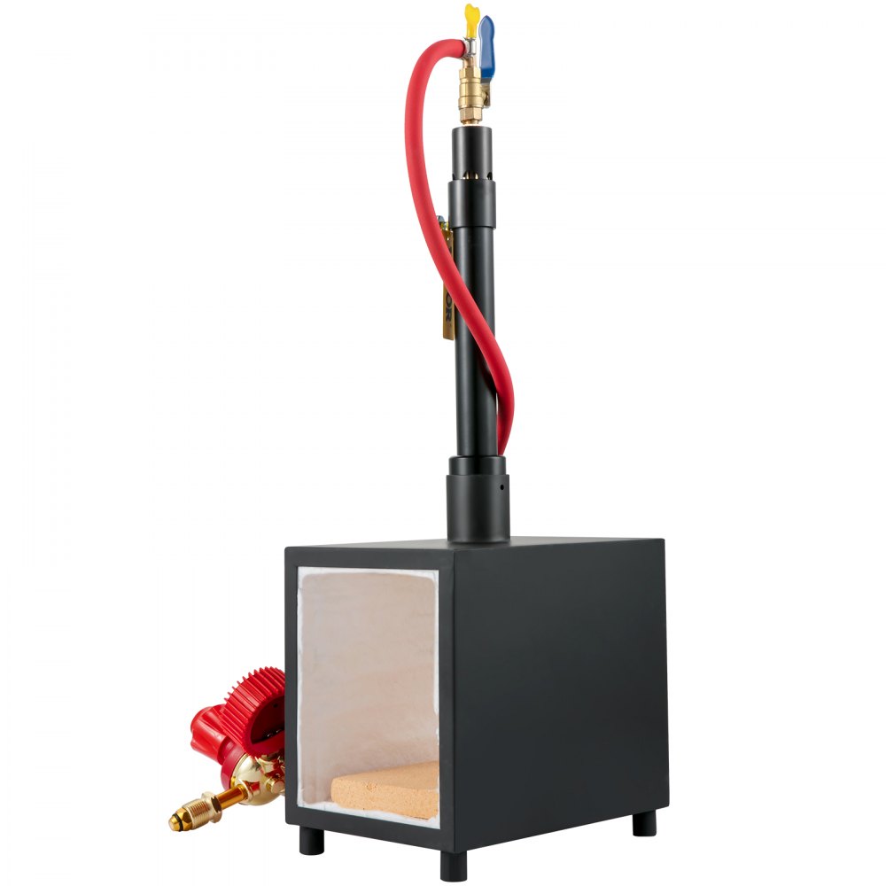 VEVOR Gas Propane Forge Furnace Burner Portable Single Burner Metal Tool Making