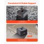 Trailer Jack Blocks 2Pcs 6" High 6000lbs RV Leveling Blocks for 5th Wheels