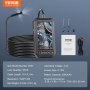 VEVOR Endoskopická kamera se světly Triple Lens Borescope 16,4FT kabel 5" obrazovka