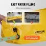 VEVOR Flood Barriers, Sandbag Alternative Flood Bags 4 Pack, Flood Barrier for Home, Water Barriers for Flooding, Doorway, Driveway(1.22mx15cm)