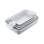 Ceramic Baking Dish 4 Pieces Rectangular Bakeware Set Deep for Baking White