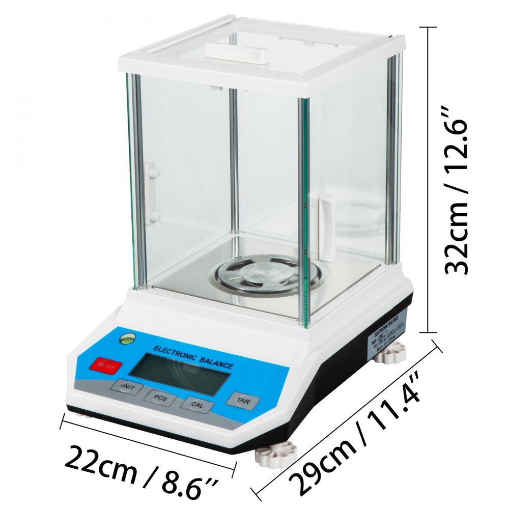 Analytical Balance Lab Scale 100g X 0.001g 1mg Digital High Precision Jewelry