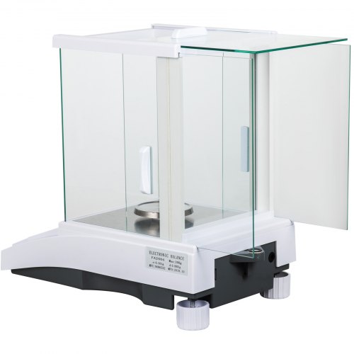 VEVOR Analytical Balance 200g Analytical Scale 0.1mg  High Precision Electronic Analytical Balance Precision Balance with Φ 80mm Tray Digital Scientific Lab Scale For Laboratory Pharmacy 200gx0.1mg