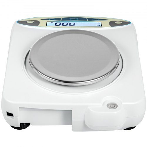 VEVOR Lab Scale Analytical Balance, 500g x 0.01g Accuracy High Precision Lab Scale 13 Units Conversion Scientific Digital Laboratory Balance Scale for Lab, Jewelry, Industrial, Business(500g, 0.01g)