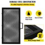 VEVOR Fire Pit Cooking Grate 30 Inch, Foldable Square Cooking Grill Grates, Heavy Duty X-Marks BBQ Grill with Portable Handle & Solid Steel for Outdoor Campfire Party & Gathering