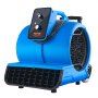 Souffleur de sol VEVOR 1560 tr/min 4000 CFM Air Mover avec 3 angles de soufflage 3 vitesses