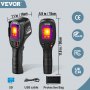 VEVOR Infrared Thermal Imager Thermal Camera IR Resolution 240x180 2.8" LCD Screen