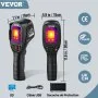 VEVOR Infrared Thermal Imager Thermal Camera IR Resolution 240x180 7.1 cm LCD Screen