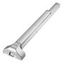 VEVOR panic exit device, stainless steel push bar, durable construction, safety mechanism.