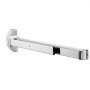 VEVOR panic exit device in stainless steel with horizontal push bar and sleek, modern design.