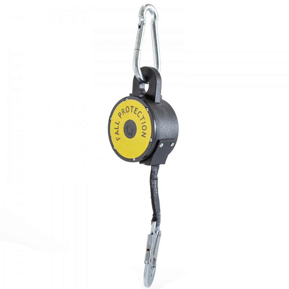 11 Feet Self Retracting Lifeline 2-set 265lb Fall Protection Durable Reliable