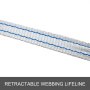 11 Feet Self Retracting Lifeline 2-set 265lb Fall Protection Durable Reliable