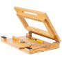 bamboo VEVOR soap cutter with cutting wires, ruler, and adjustable base for soap making.