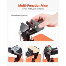 Magnetic Helping Hands Soldering Station Vise Magnifying Lamp 4 PCB Holder