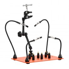 Magnetic Helping Hands Soldering Station Hot Air Gun Holder 6 PCB Holders