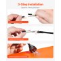 Magnetic Helping Hands Soldering Station 4 Flexible Arms Alligator Clips